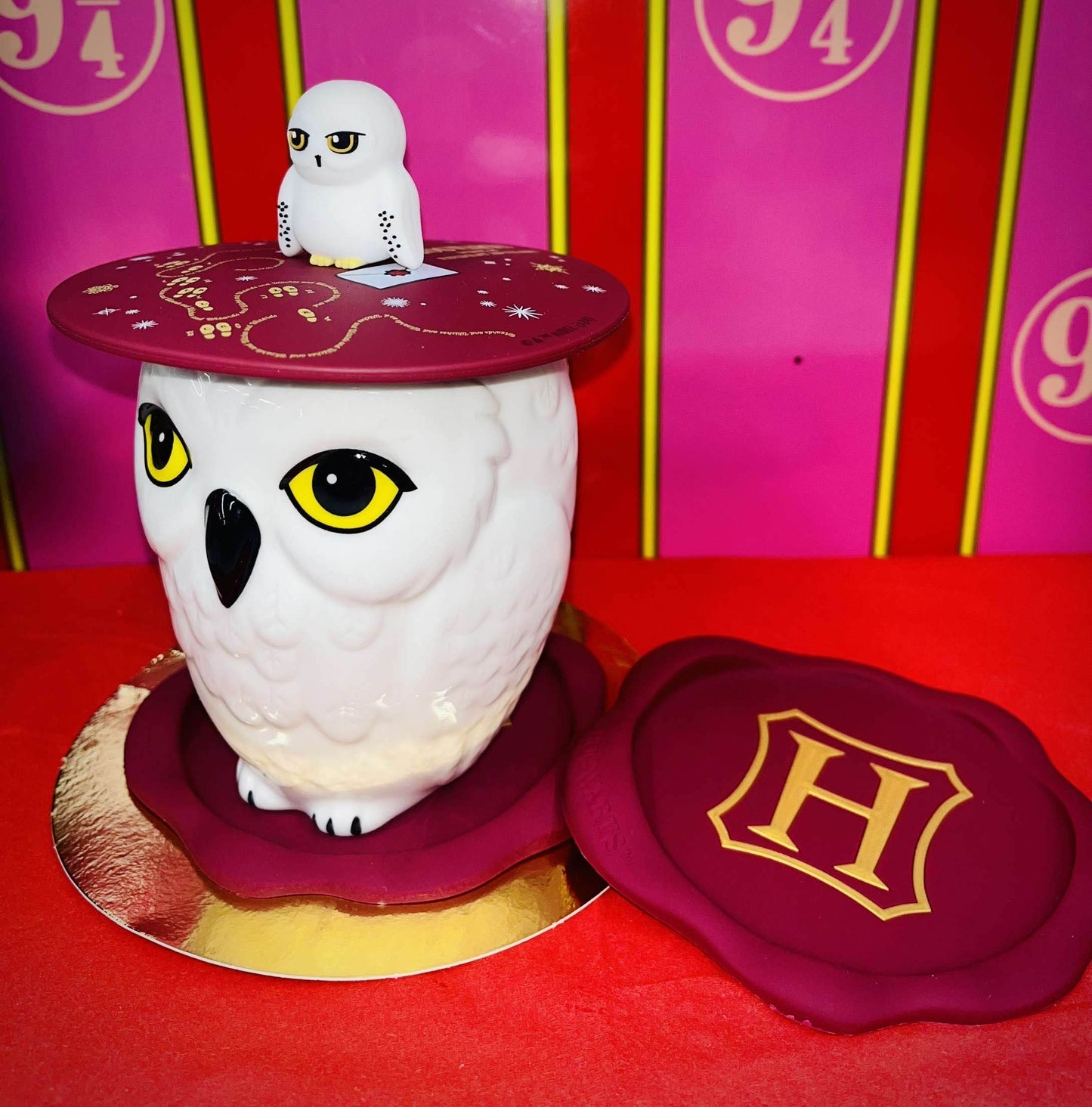 Tasse avec Couvercle et Sous-Tasse Edwige